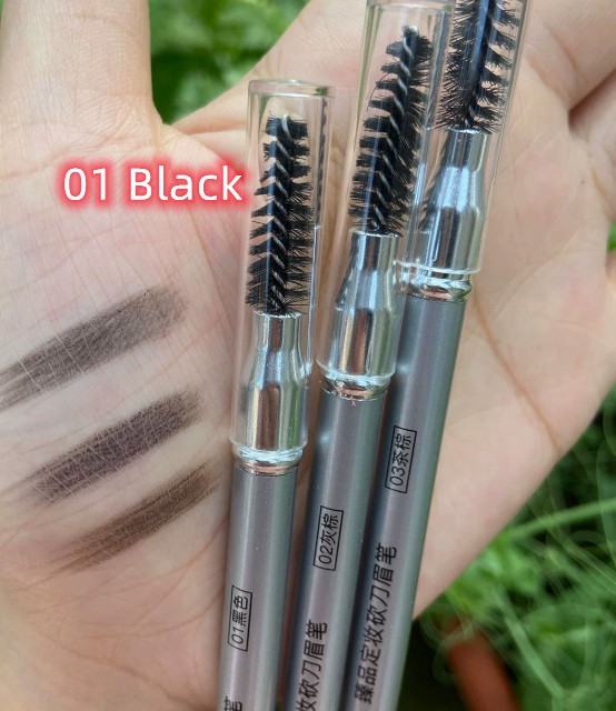 Double Headed Rotable Eyebrow Pen