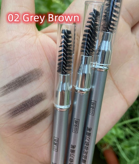 Double Headed Rotable Eyebrow Pen