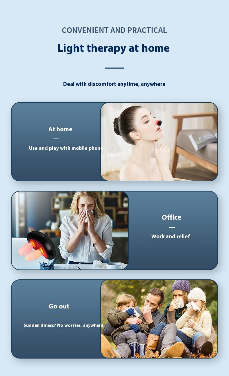 Red Light Nasal Therapy Device