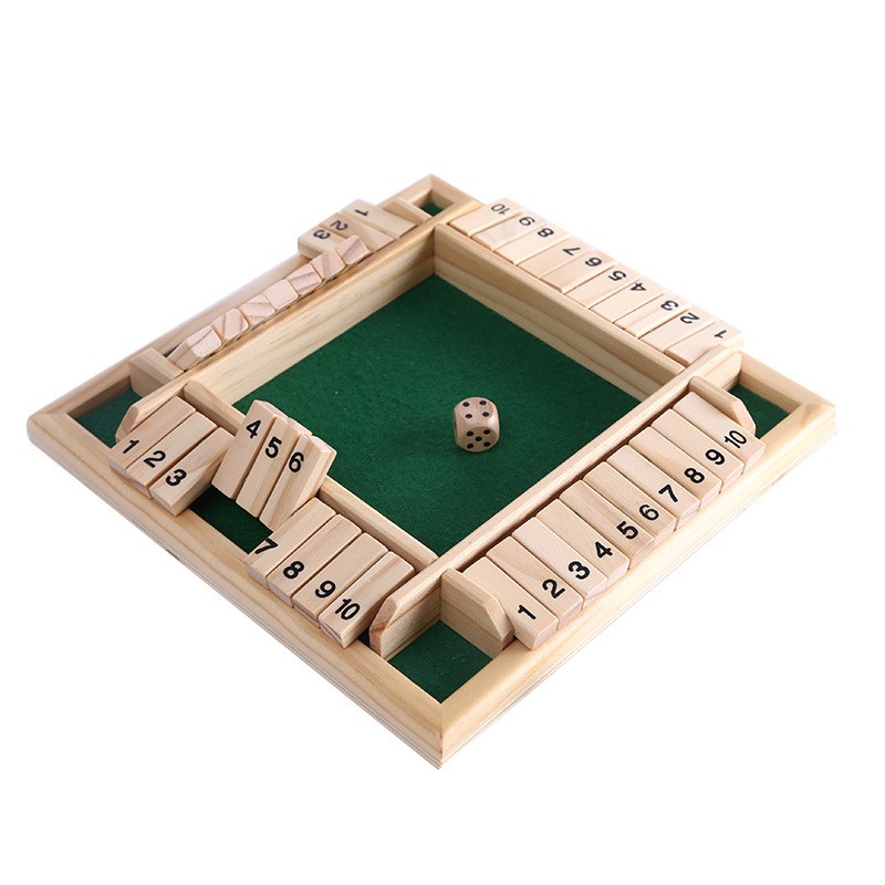 FUNNY FAMILY GAMES-Shut The Box Board Game🎲