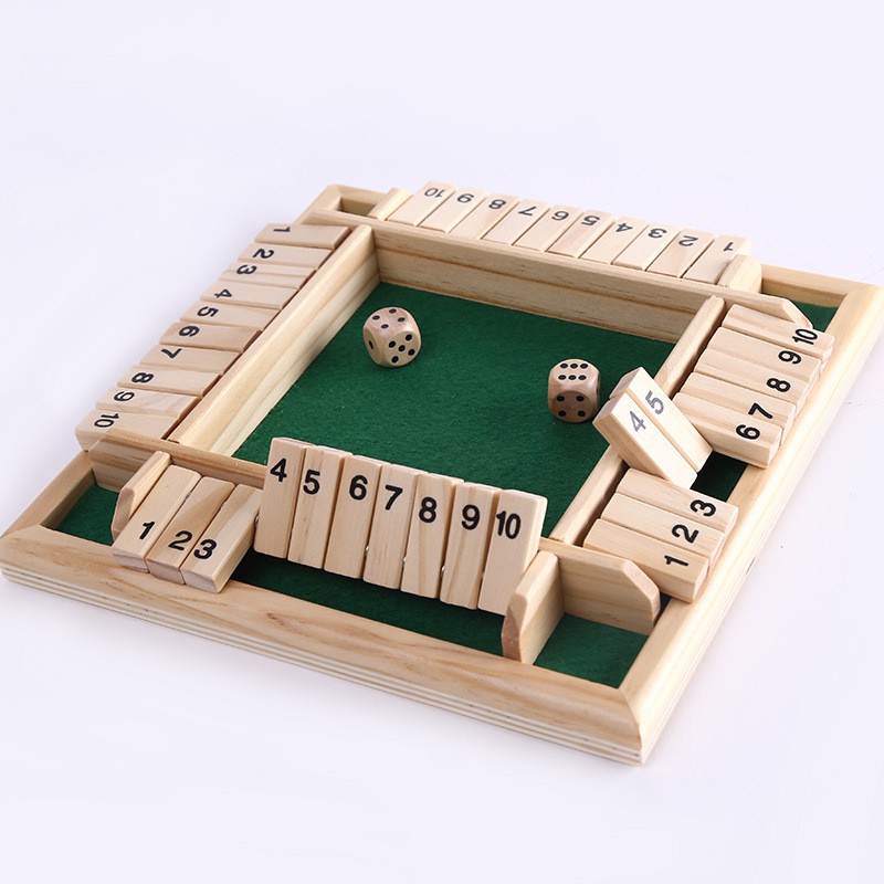 FUNNY FAMILY GAMES-Shut The Box Board Game🎲