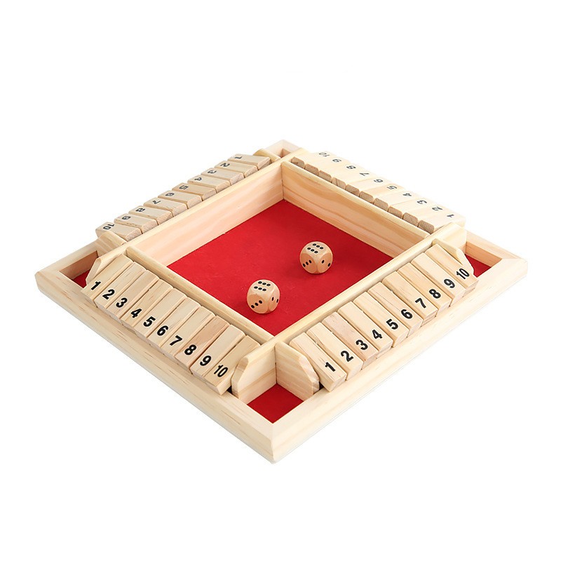 FUNNY FAMILY GAMES-Shut The Box Board Game🎲