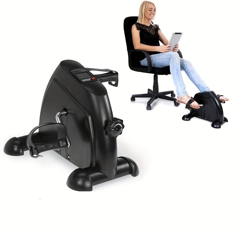 Portable Mini Exercise Bike with LCD Monitor