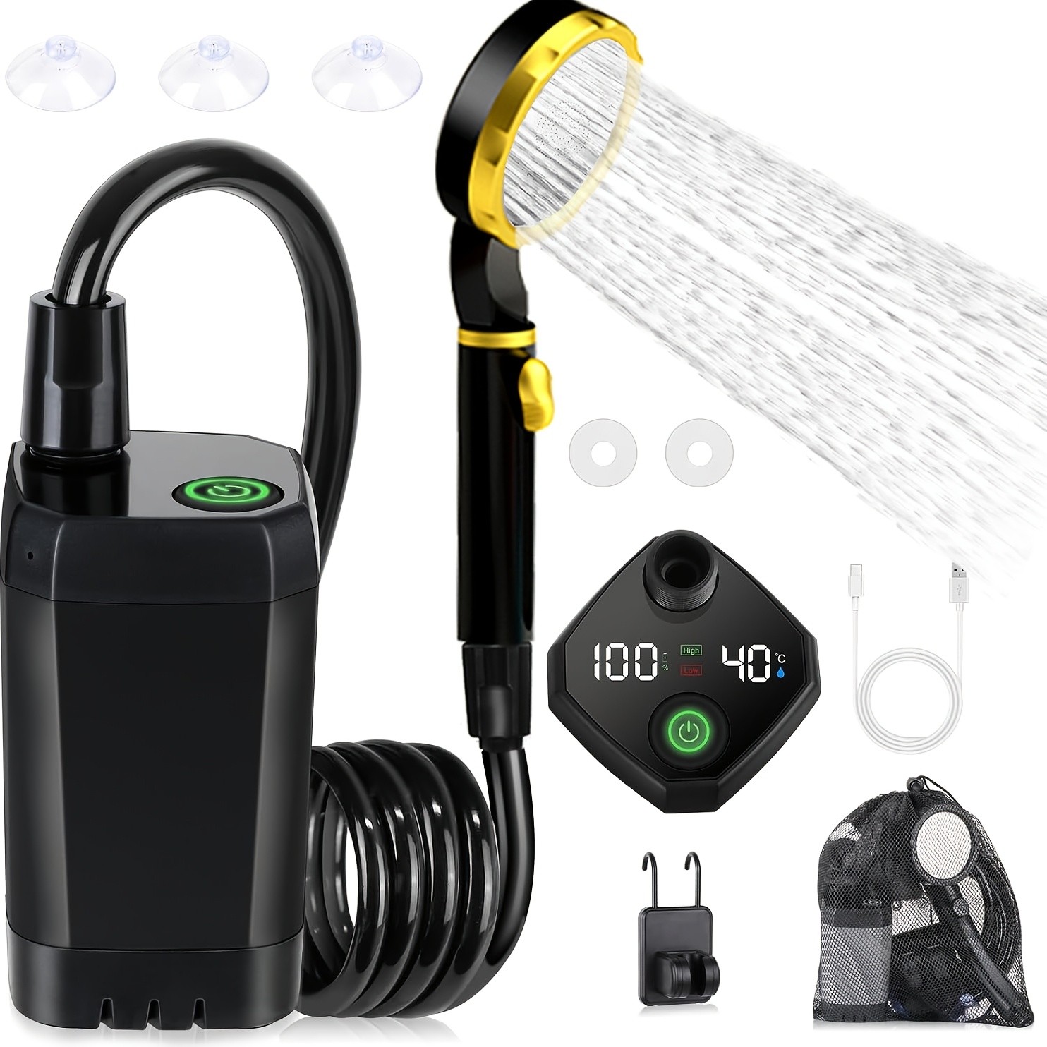 Portable Outdoor Shower System