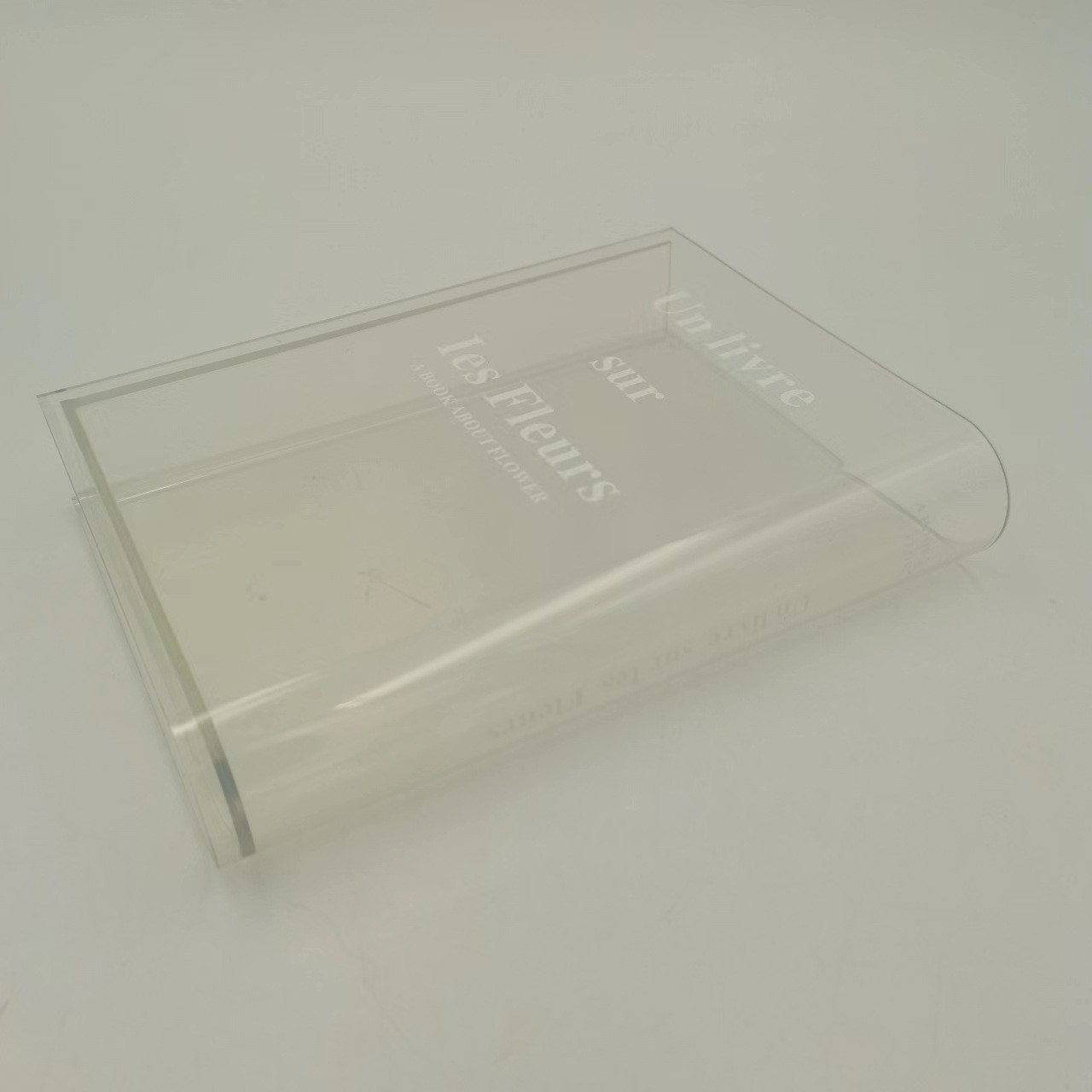 Acrylic Book Vase