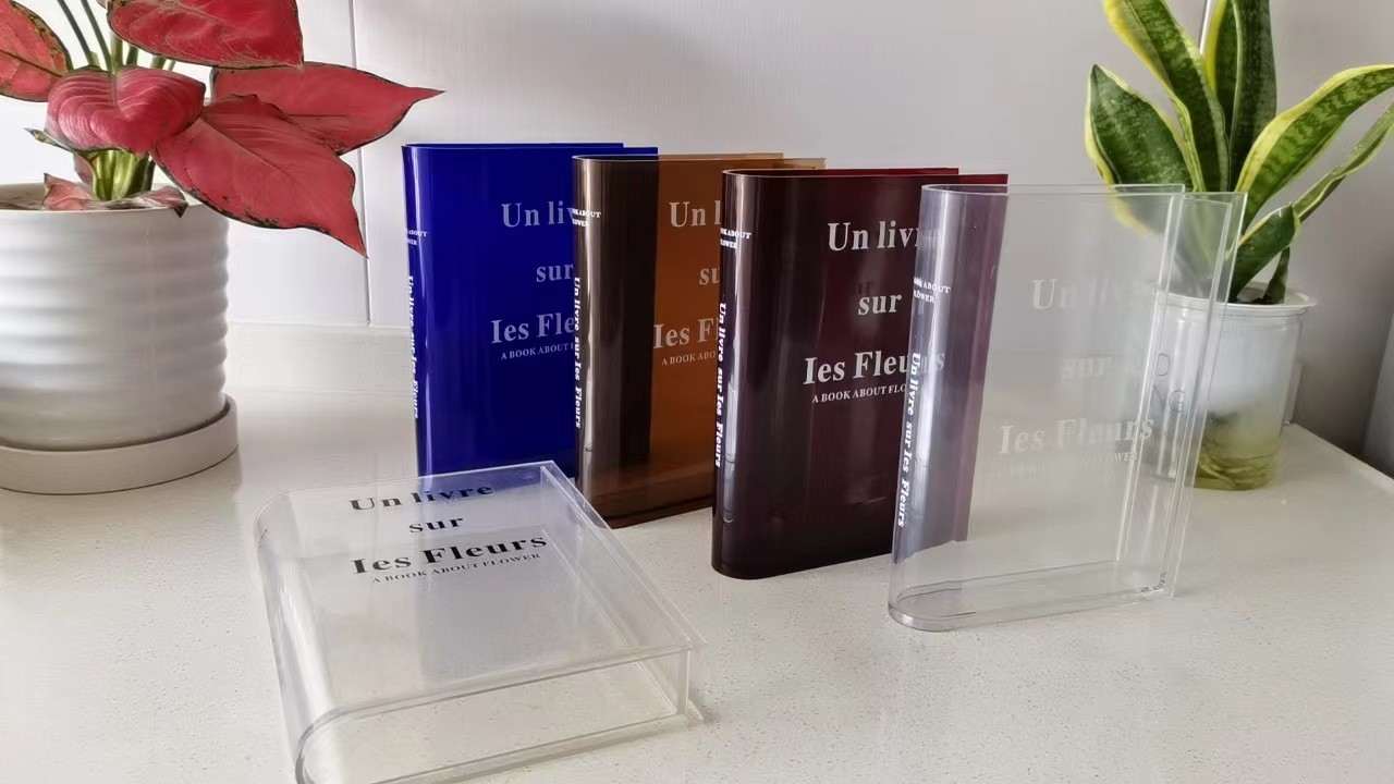 Acrylic Book Vase
