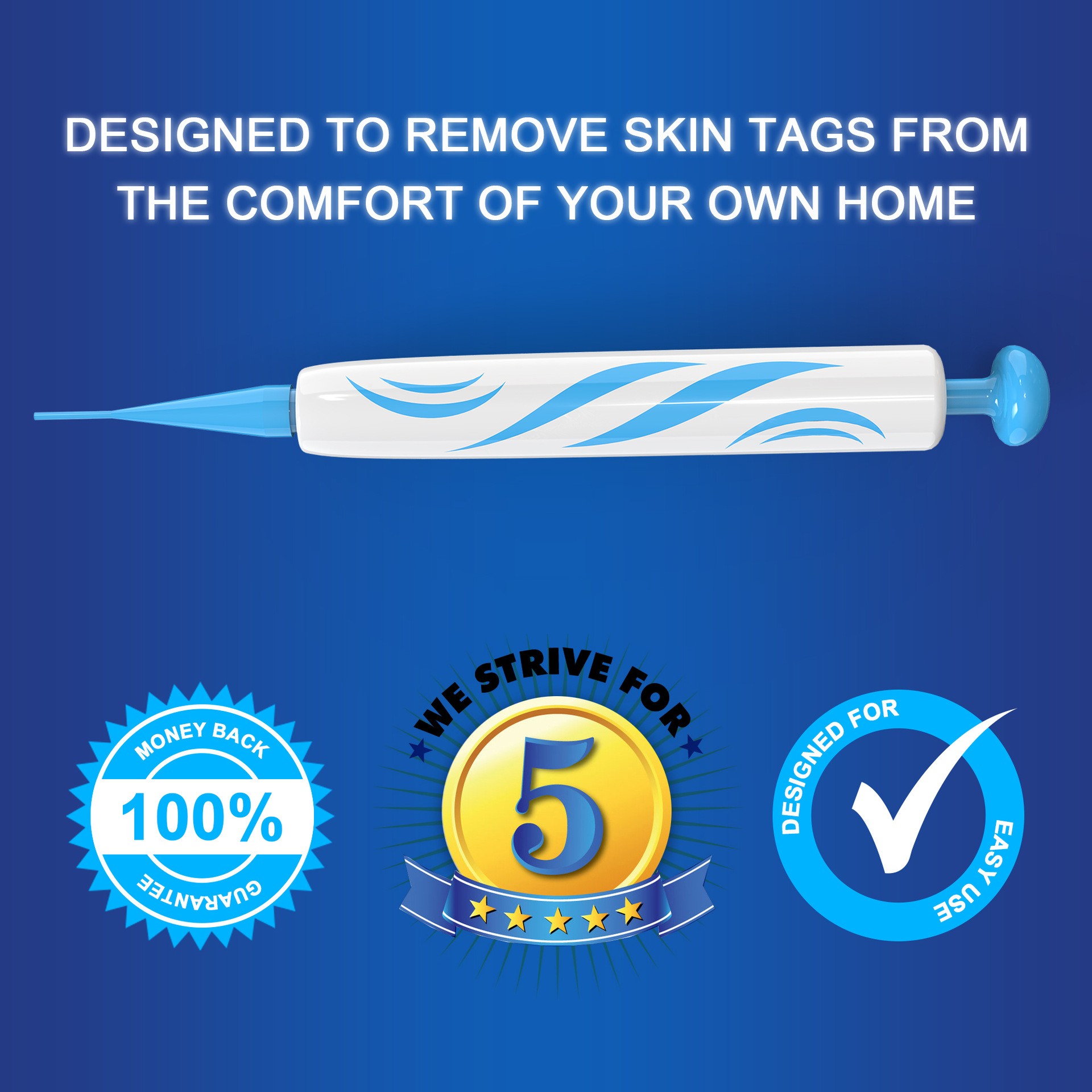 Auto Micro Skin Tag Remover Device