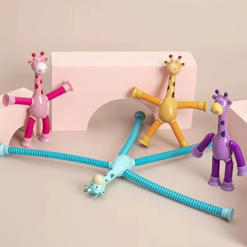 ✨Telescopic Suction Cup Giraffe Toy🦒