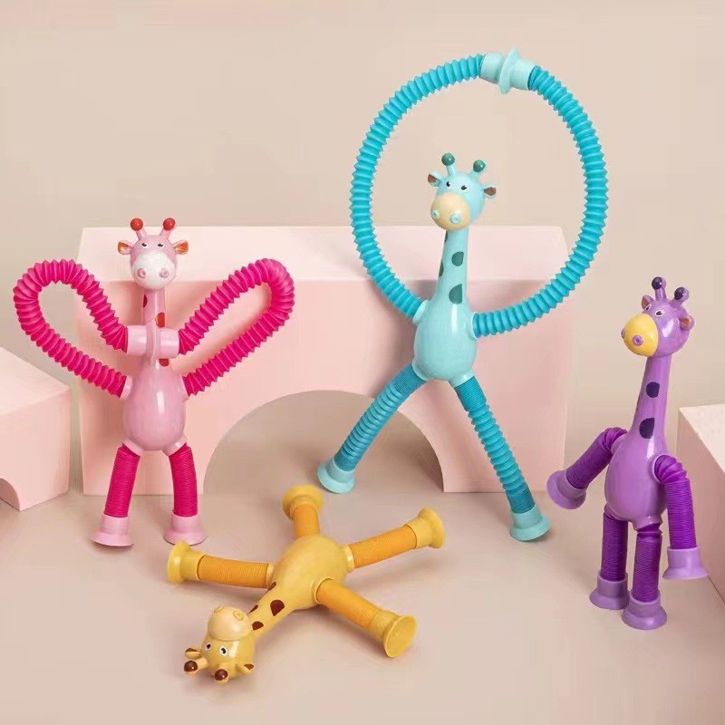 ✨Telescopic Suction Cup Giraffe Toy🦒