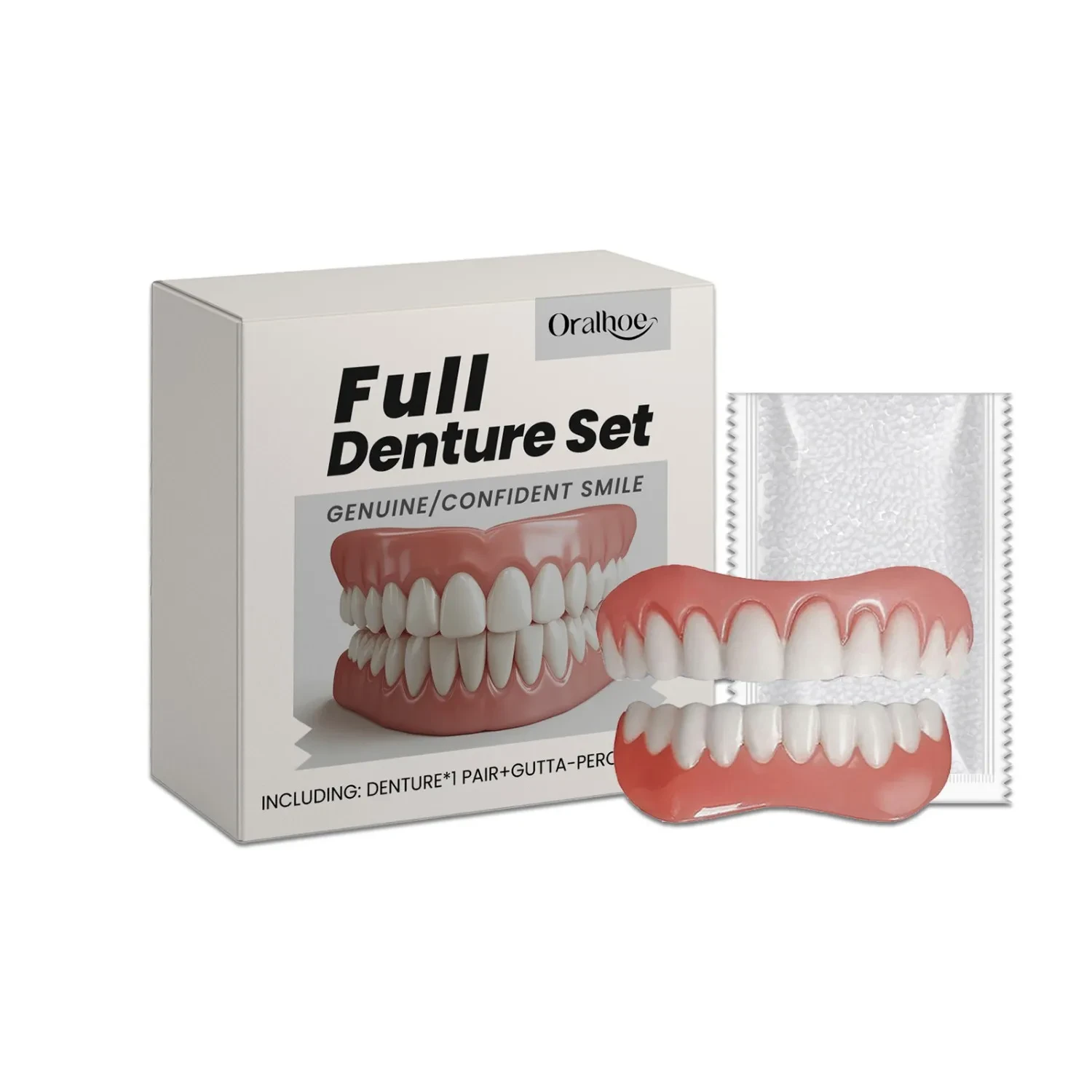 Advanced Customized Full Denture Set