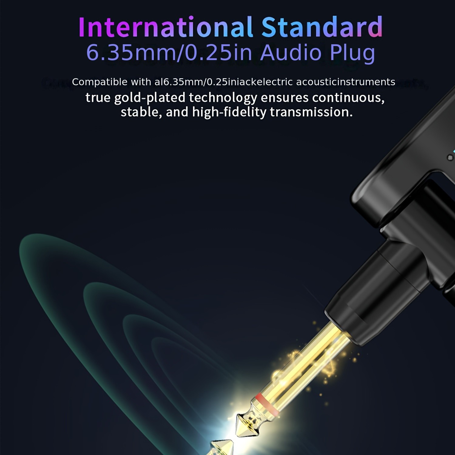 2.4G Wireless Guitar Transmitter and Receiver