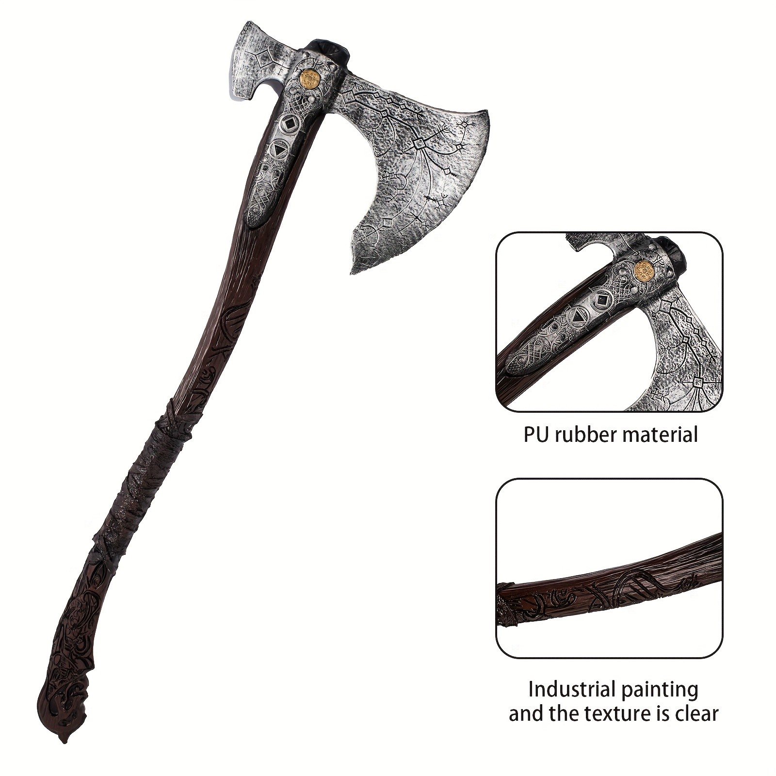 Realistic Battle Axe Replica