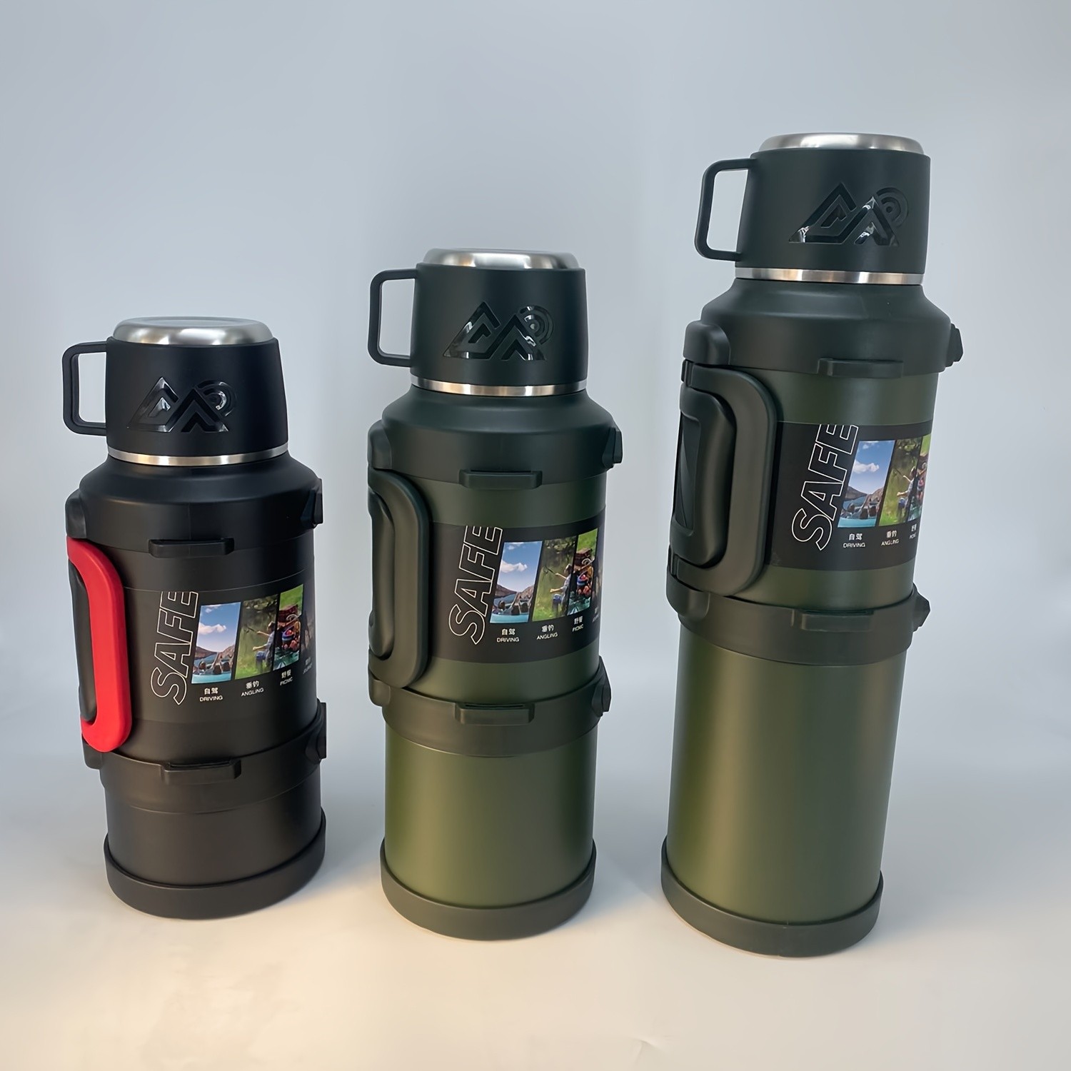 Large Capacity Insulated Water Bottles – 3.2L, 4L & 5L for All-Day Outdoor Hydration