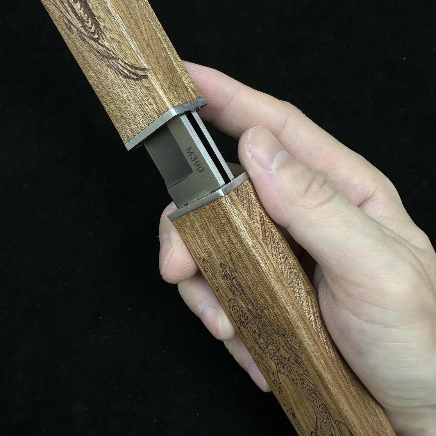 2 In 1 Dragon and Phoenix Double Blades