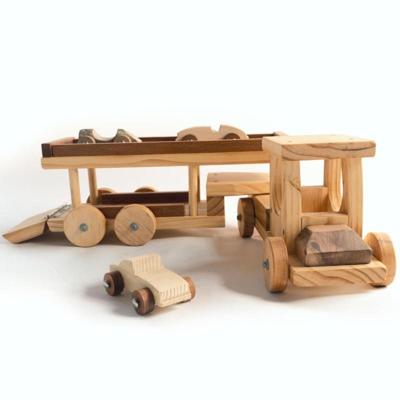 πΏπ³πΏπNZ Handmade| Car transporter with three cars πππ New from GiftTree NZ!