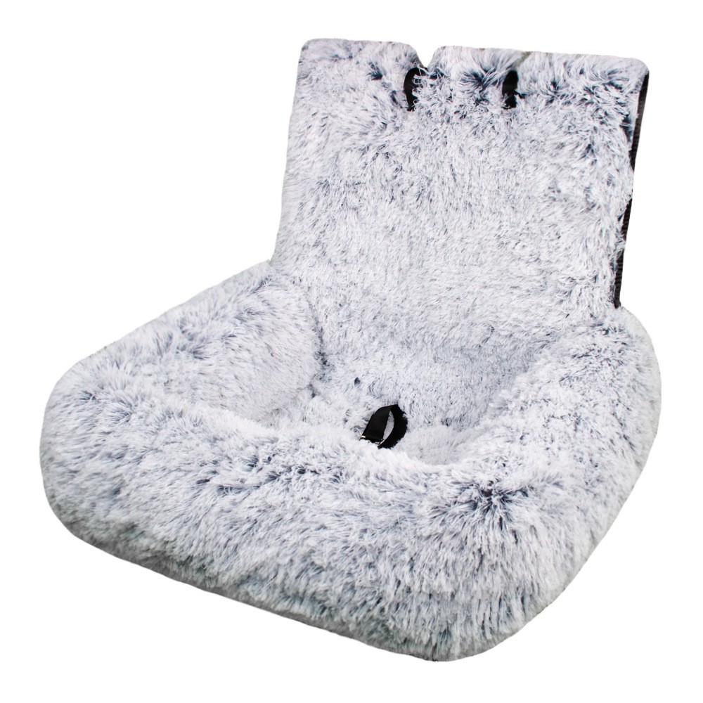 Plush Pet Car Seat Bed