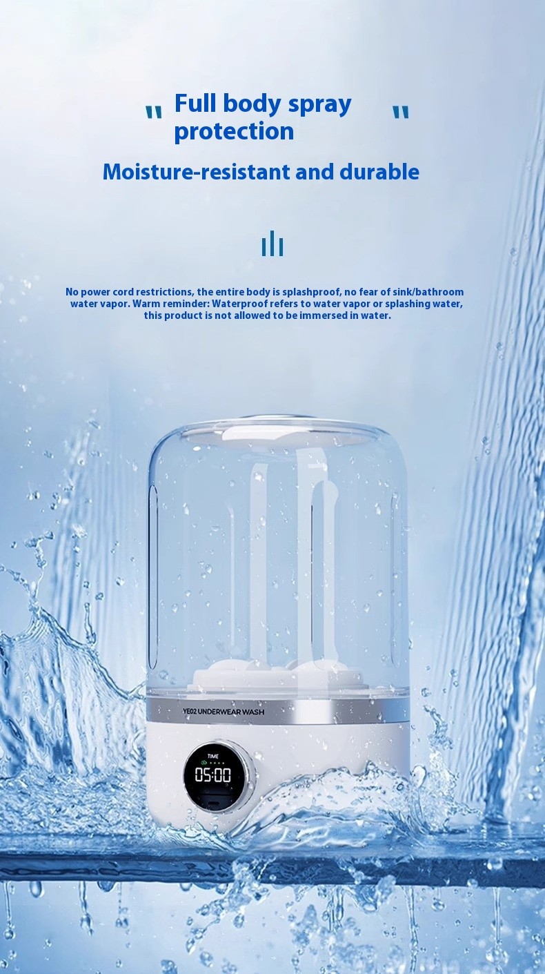 Mini Rechargeable Washing Machine