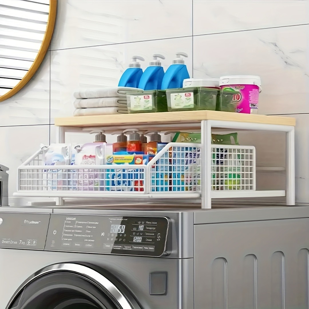 Vertical Shelf for Kitchen Microwave