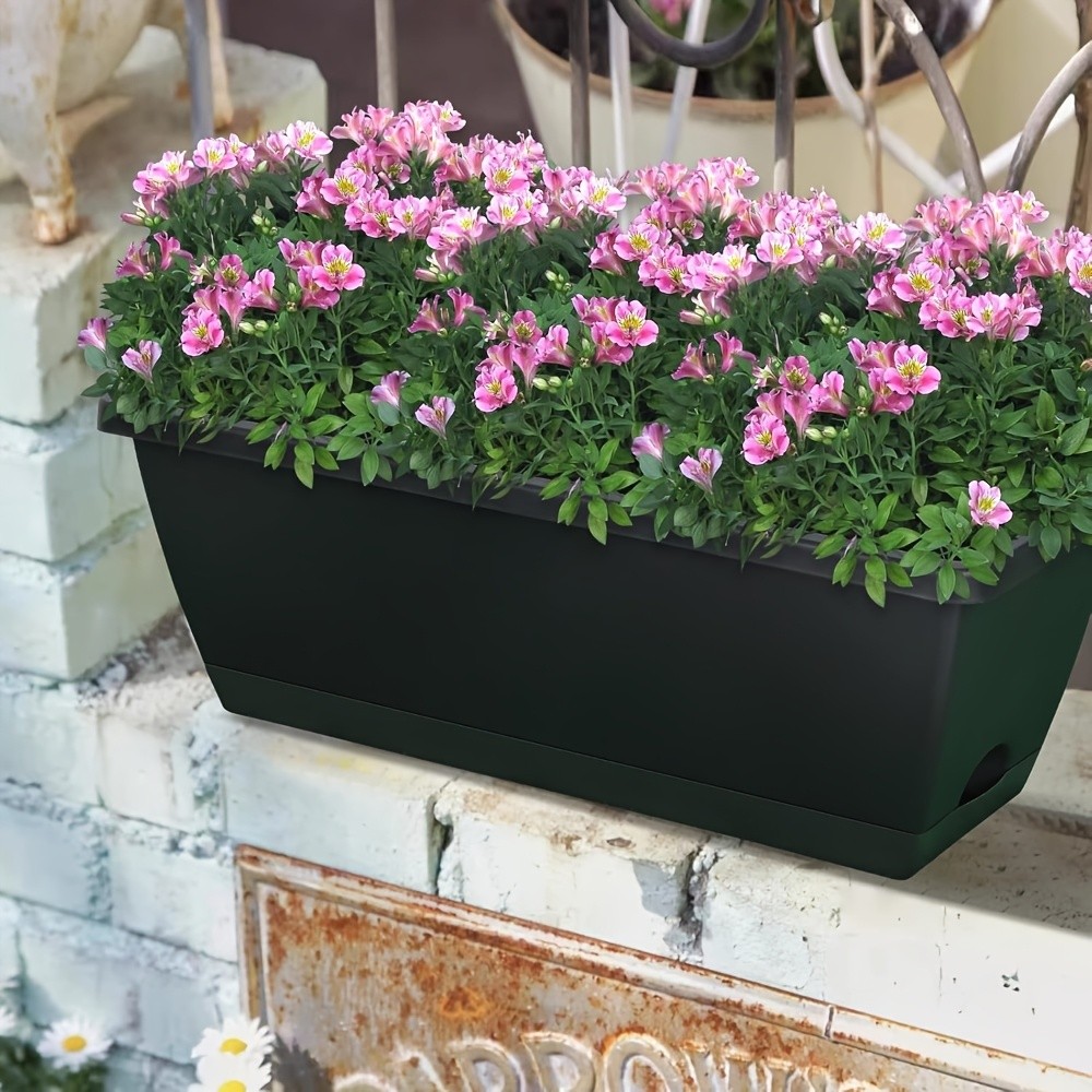 10pcs Large 15L Plastic Planter Box