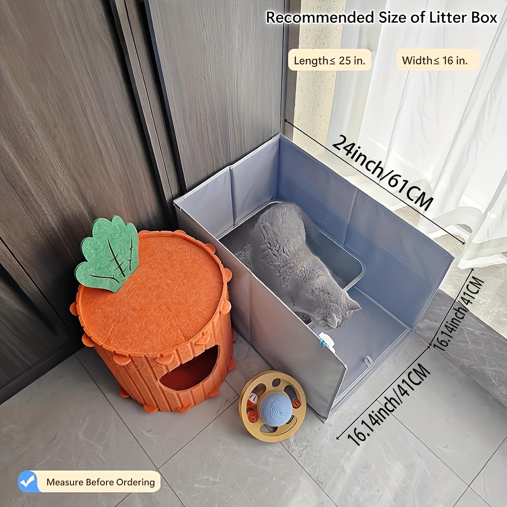 Cat Litter Box Fence – Anti-Dirty Cover for a Cleaner Home