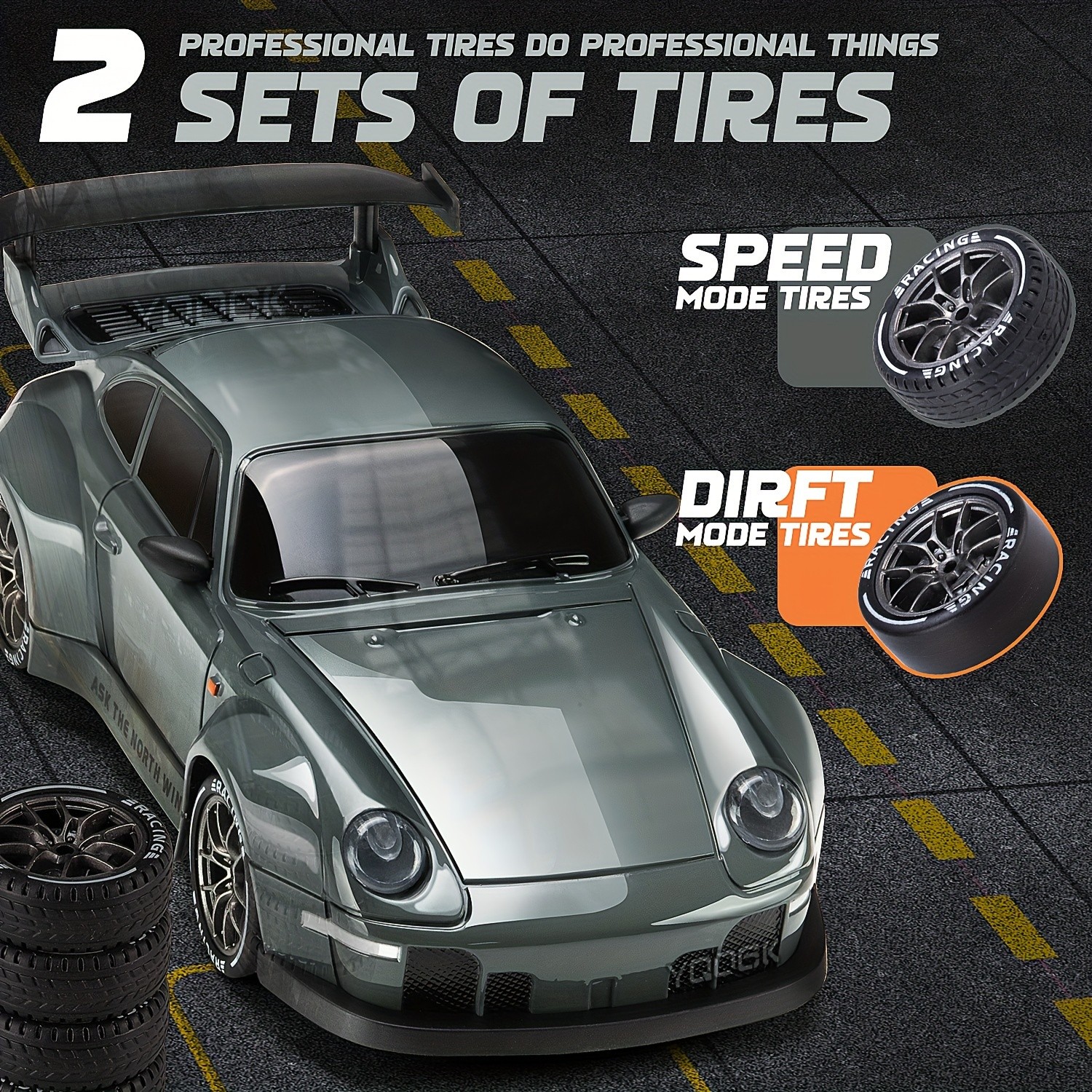 1:24 Scale RC Drift Racing Car – High-Speed Precision with Pro Drift Control