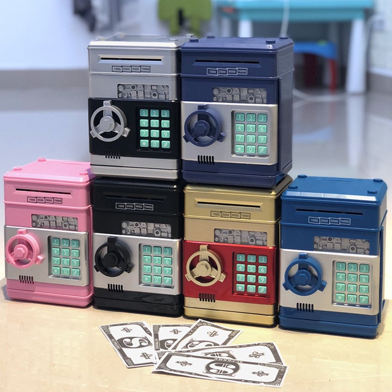 Digital Piggy Bank – Safe Deposit Box for Kids