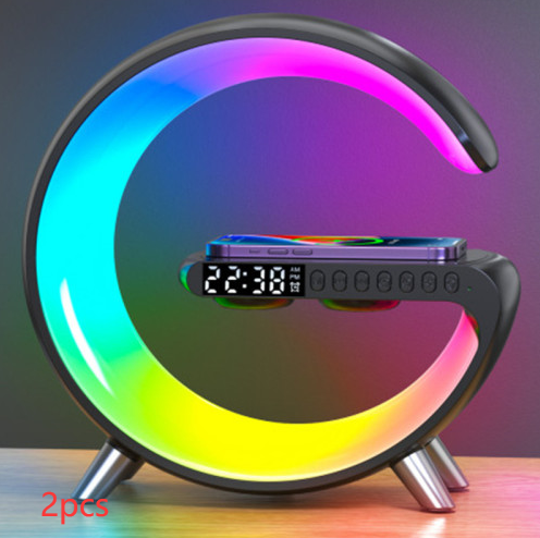 G Atmosphere Light Wireless Charger Speaker Clock