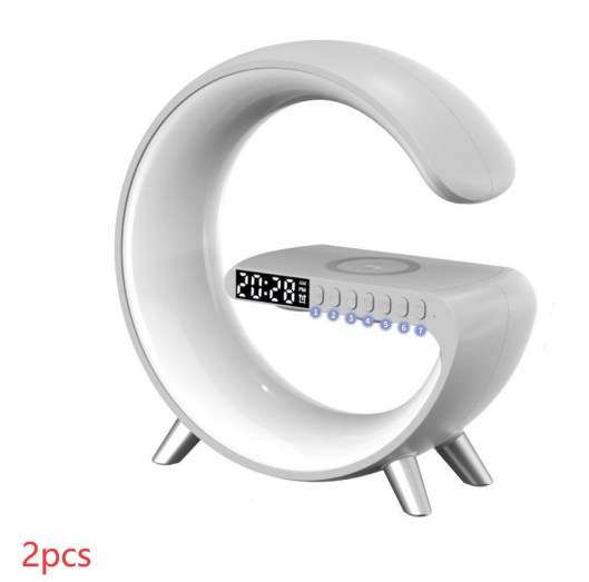 G Atmosphere Light Wireless Charger Speaker Clock