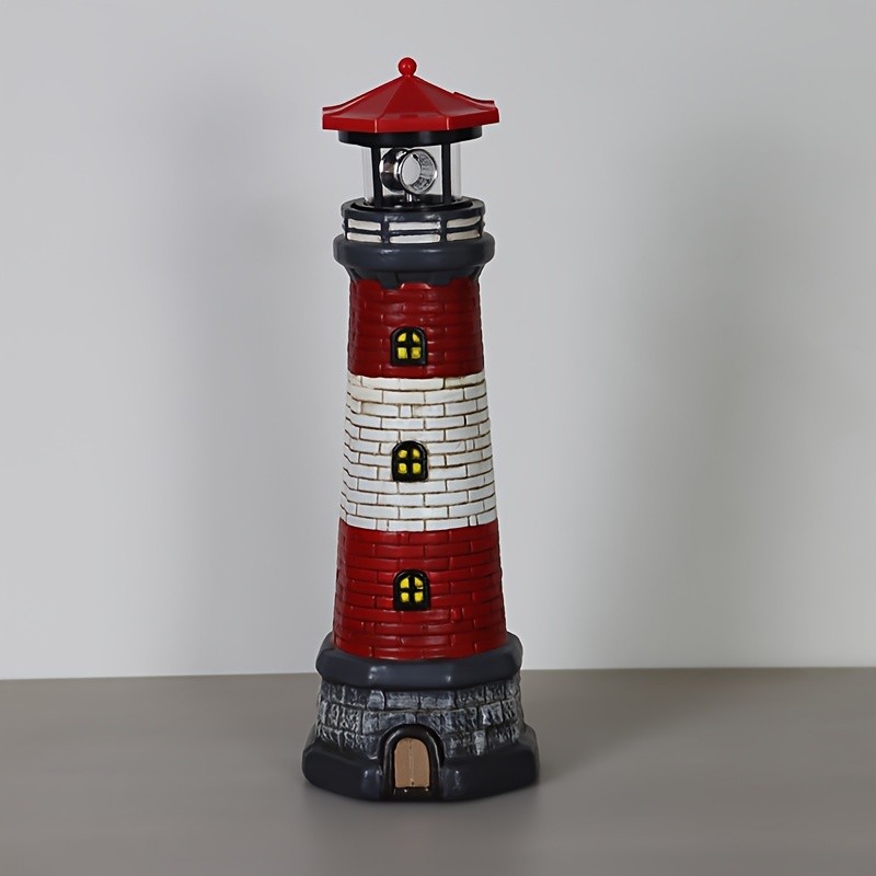 Solar Lighthouse – Illuminated Garden Beacon