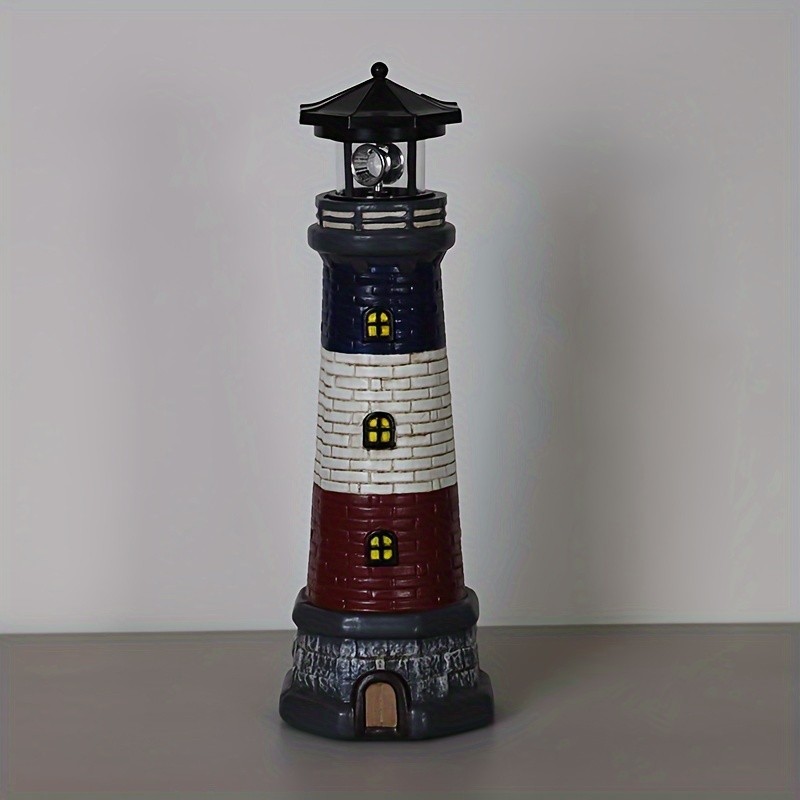 Solar Lighthouse – Illuminated Garden Beacon