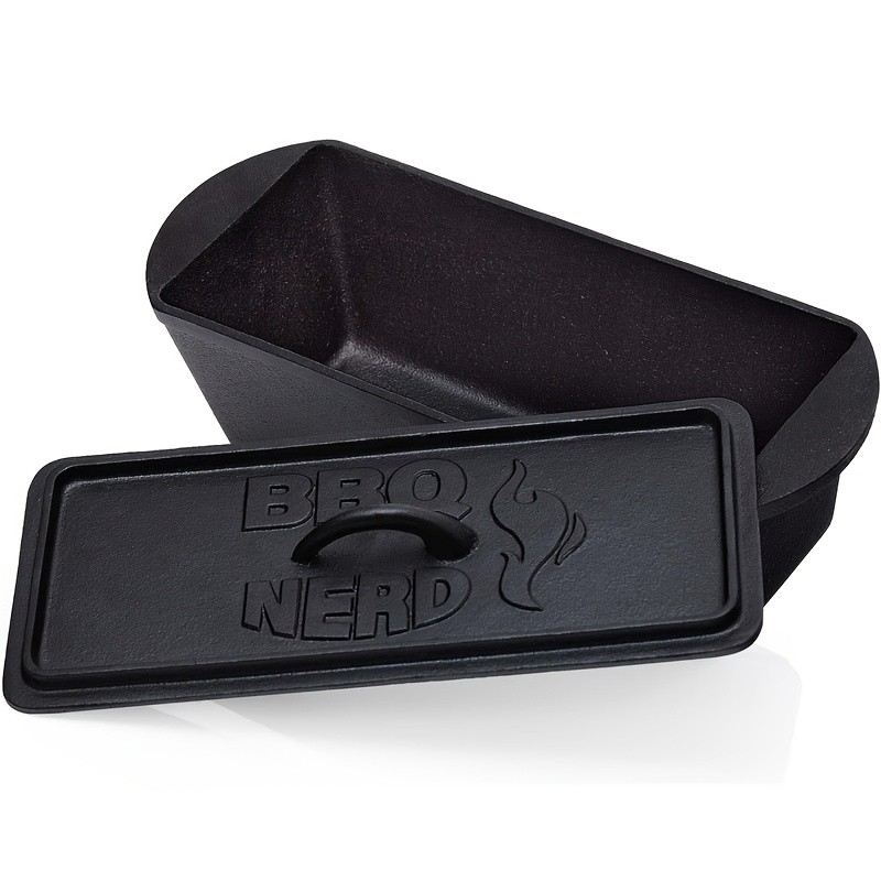 Loaf Pan with Lid – Cast Iron Bread Pan Toast Box Bakeware with Handles