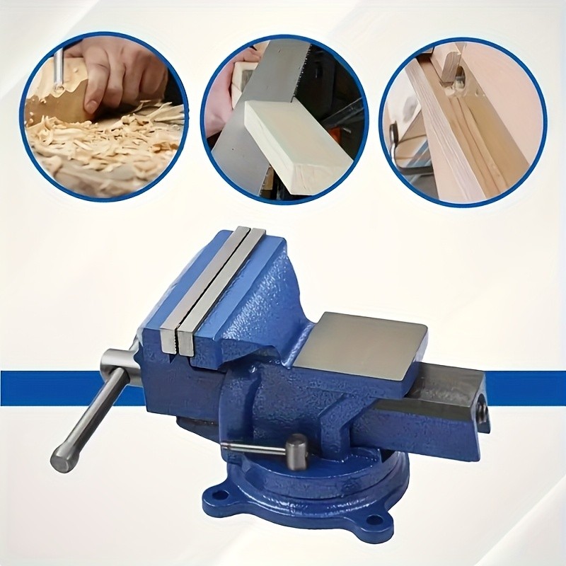 4-Inch Robust Bench Vice – Secure Grip. Reliable Control.