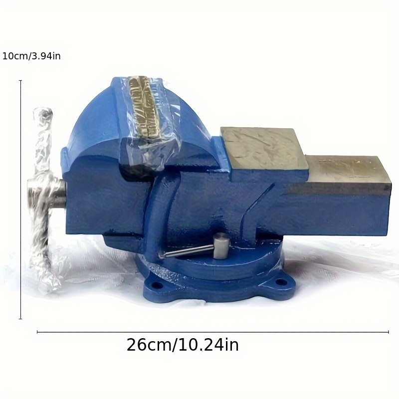 4-Inch Robust Bench Vice – Secure Grip. Reliable Control.