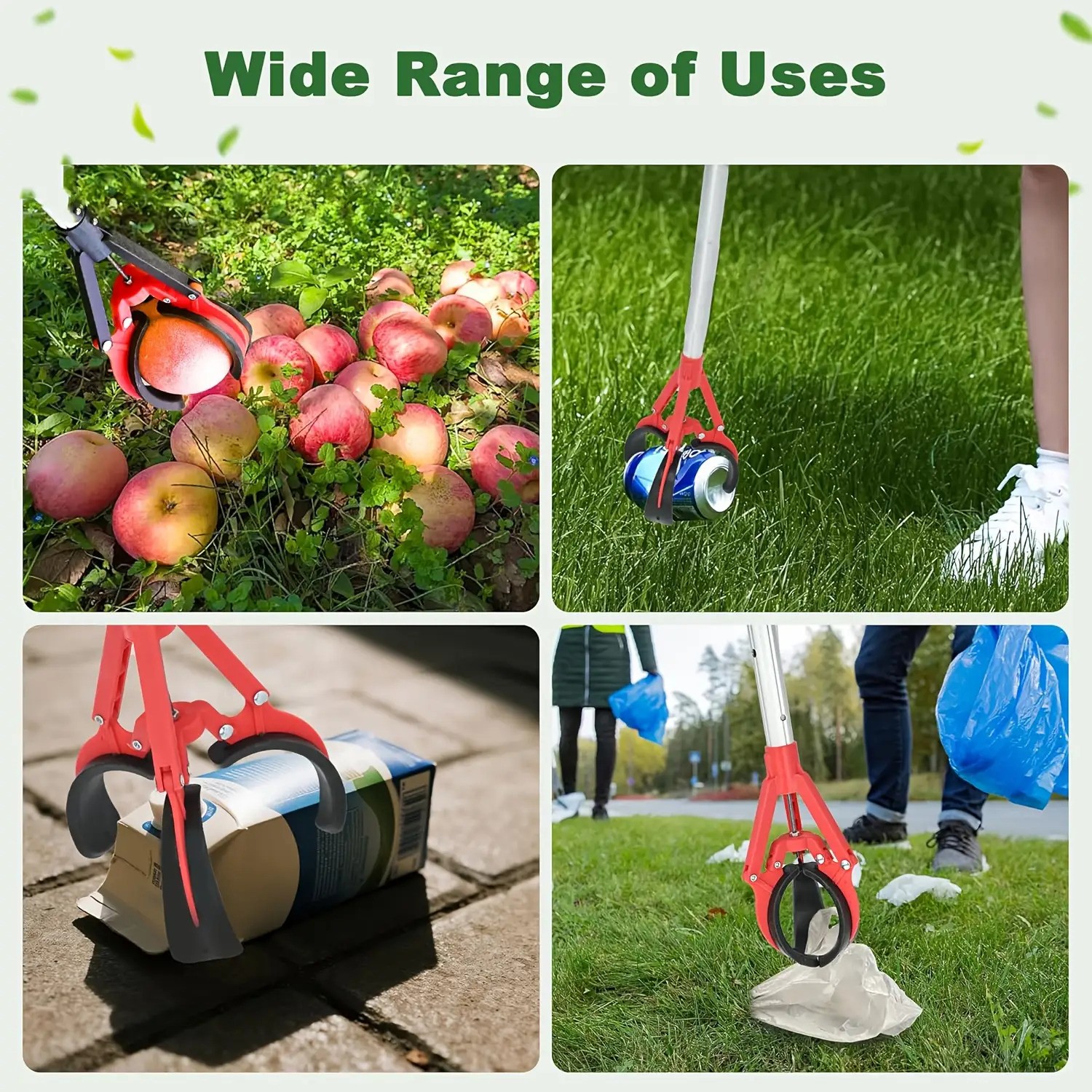 Tall Fruit Picker with Basket and Support Frame – Universal Type