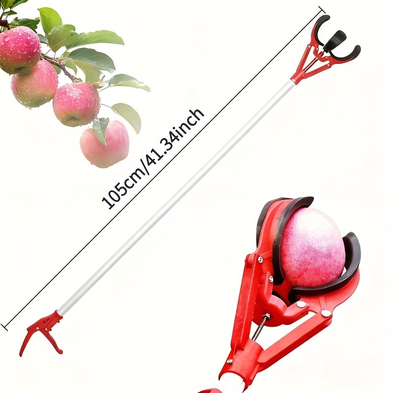 Tall Fruit Picker with Basket and Support Frame – Universal Type