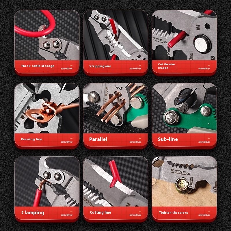 18-in-1 Multifunctional Folding Pliers