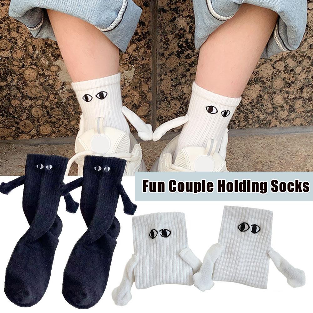 👯‍♀️🧦 Hand-in-Hand Socks - Become Solemates Forever!