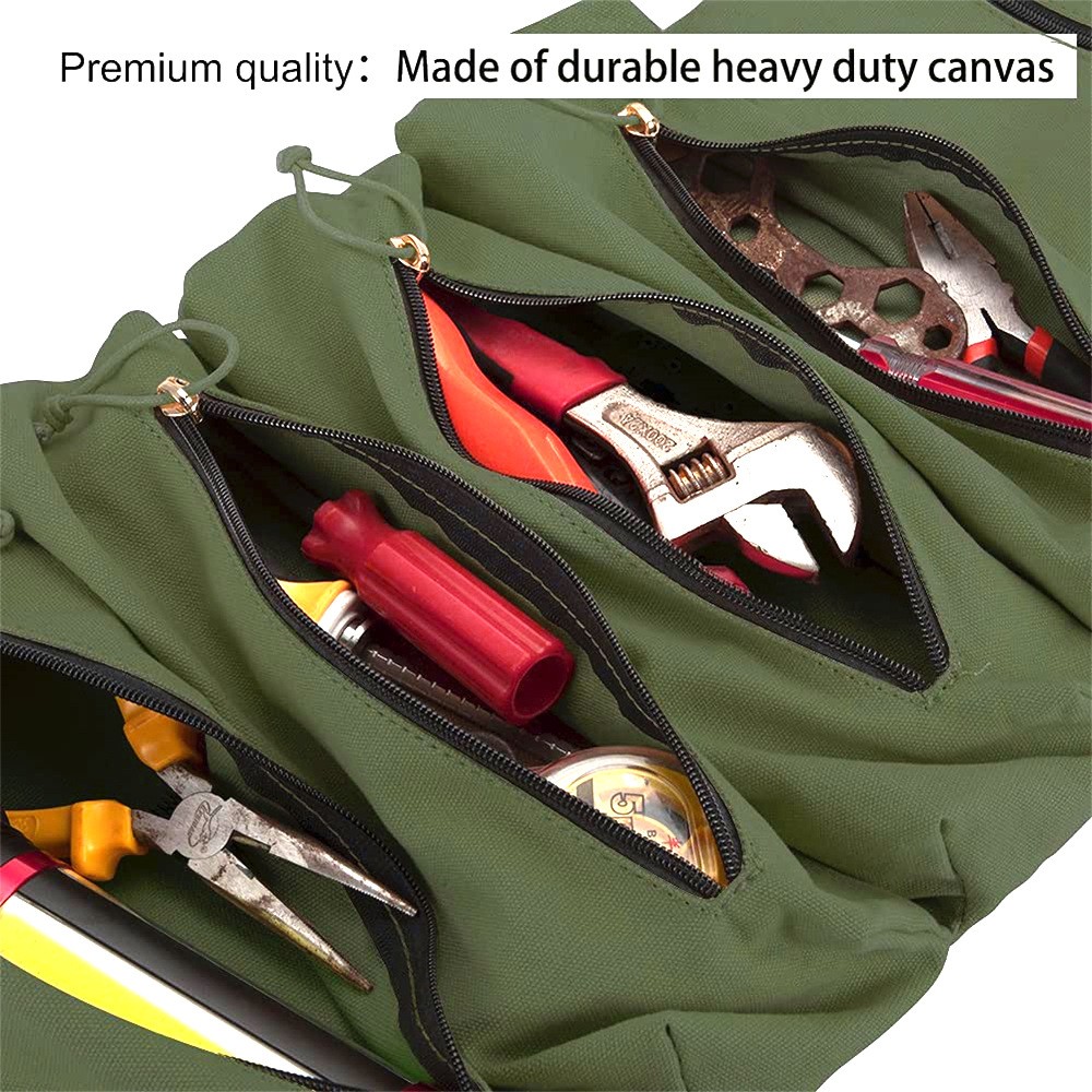 Roll Up Bag Tool Organizer