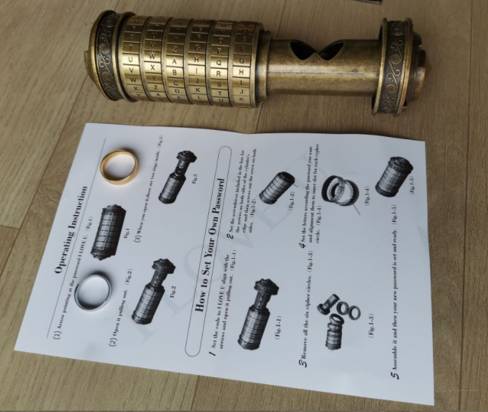 Da Vinci Code Mini Cryptex