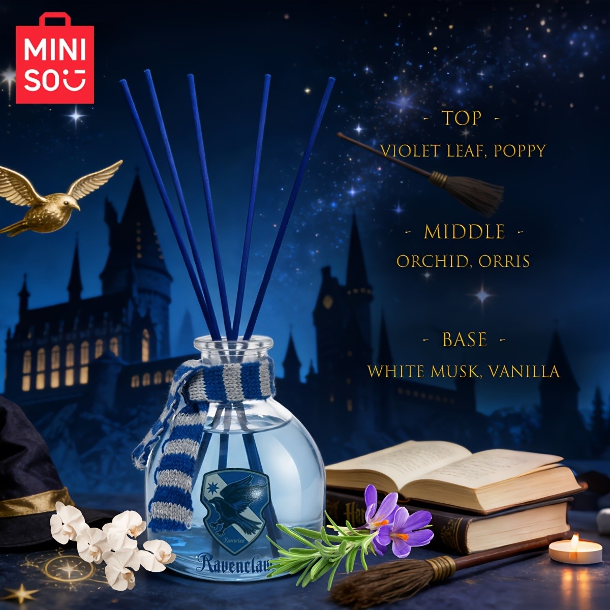 MINISO – Harry Potter Ravenclaw College Reed Diffuser