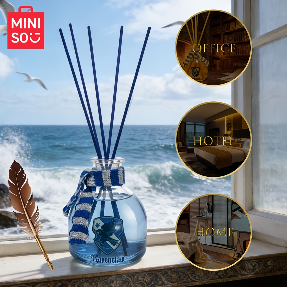 MINISO – Harry Potter Ravenclaw College Reed Diffuser