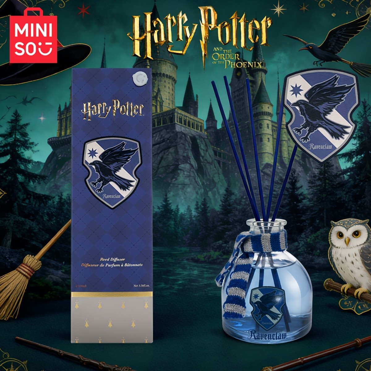 MINISO – Harry Potter Ravenclaw College Reed Diffuser