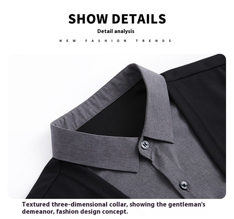 🔥Men's Fake Two-Piece Shirt Collar Knitted Cardigan! 👔