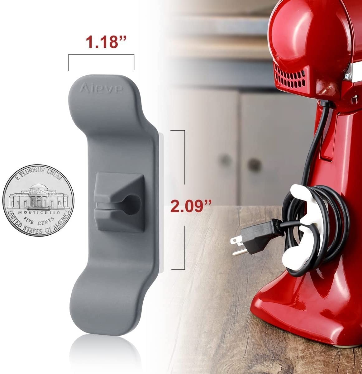 ✨New Upgrade Cord Organizer For Kitchen Appliances