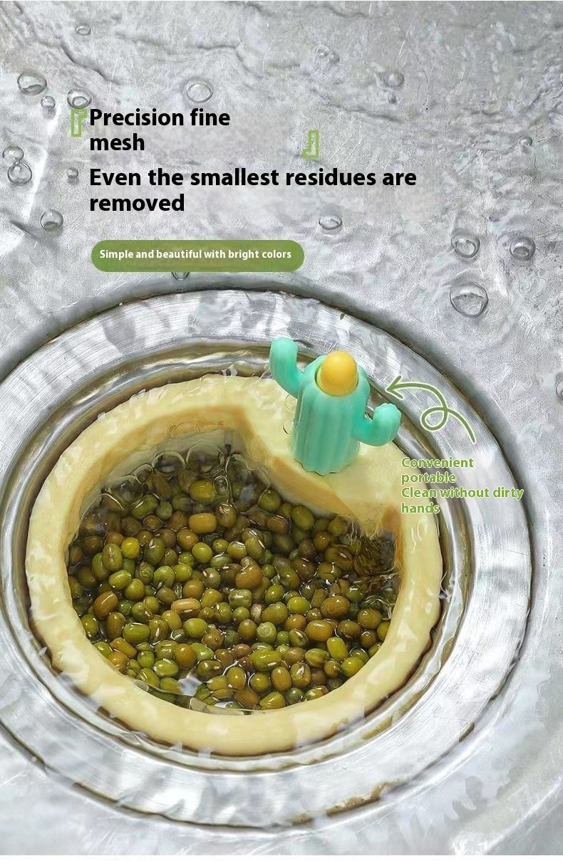 Cactus Kitchen Automatic Dumping Sink Filter