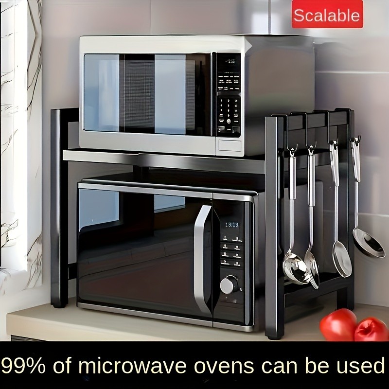Microwave Oven Rack – Smart Space Saving Storage