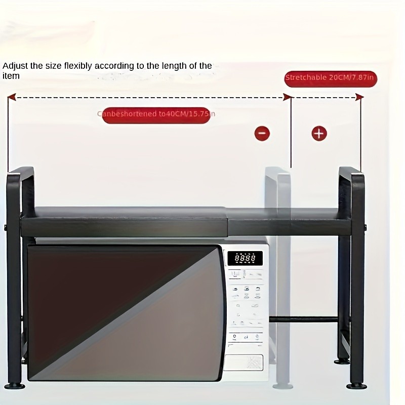 Microwave Oven Rack – Smart Space Saving Storage