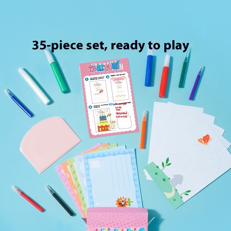 Children’s Fun Book Doodle Scratch Toy