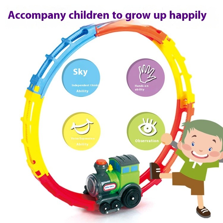 RumbleRail™ Dynamic Loop Train Set