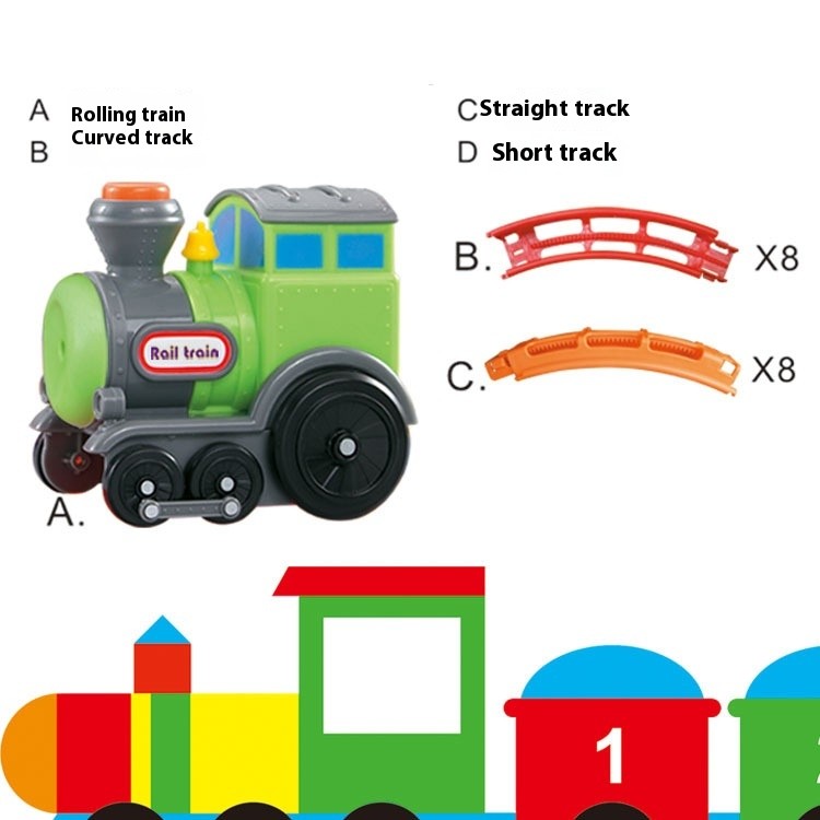 RumbleRail™ Dynamic Loop Train Set